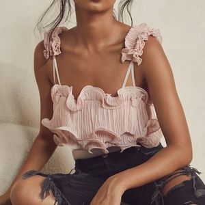 Free People For the Frill Of It Bodysuit | Size Small